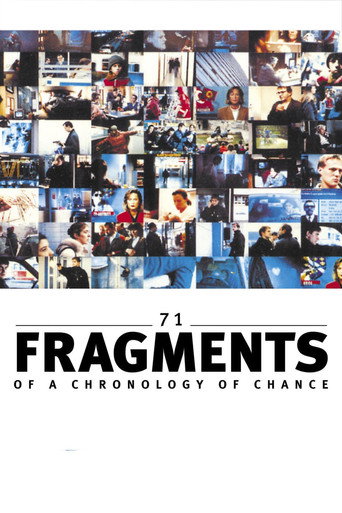 71 fragments d'une chronologie du hasard
